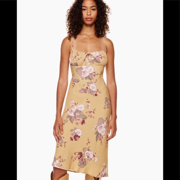 ARITZIA | Bellow Midi Dress - Picture 3 of 15